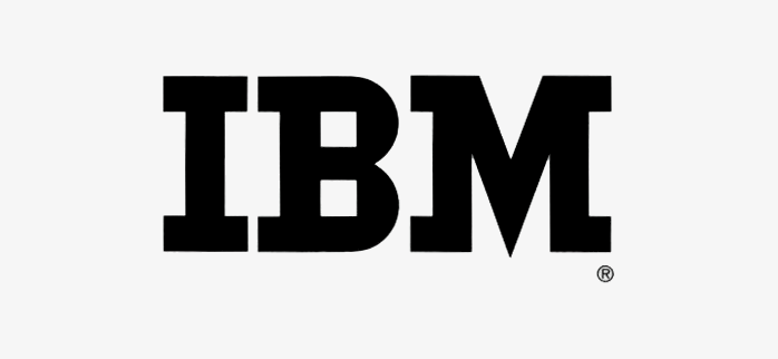 美国IBM公司logo