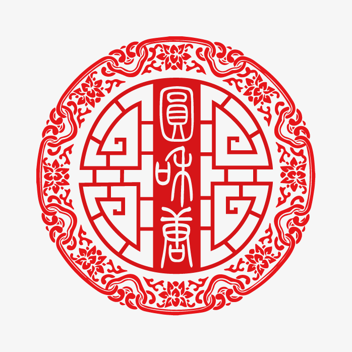 中国风花纹