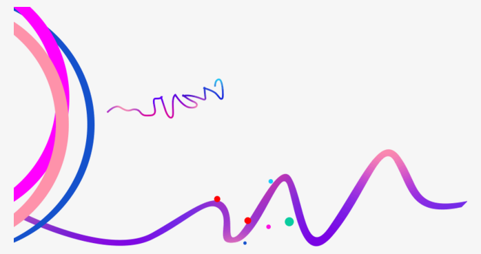 创意炫酷彩色线条