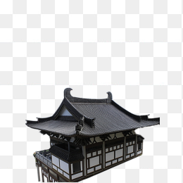 古风建筑免扣