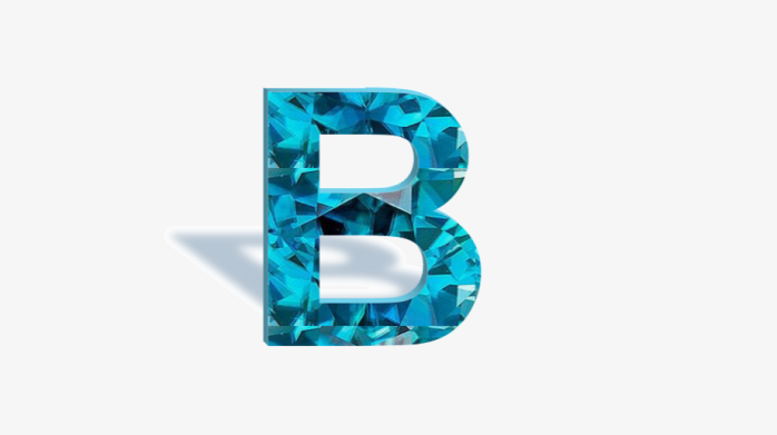 B