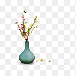 花瓶花束鲜花优雅古典花瓶
