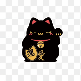 卡通小猫招财猫