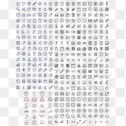 300多种常用小图标免费下载