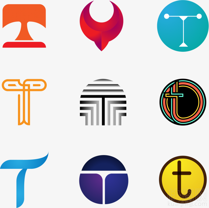 字母T开头的logo素材合集