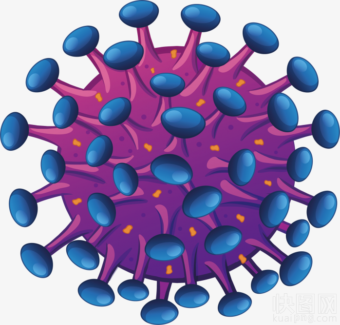 新型冠状病毒png素材