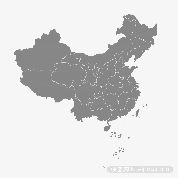 矢量中国地图