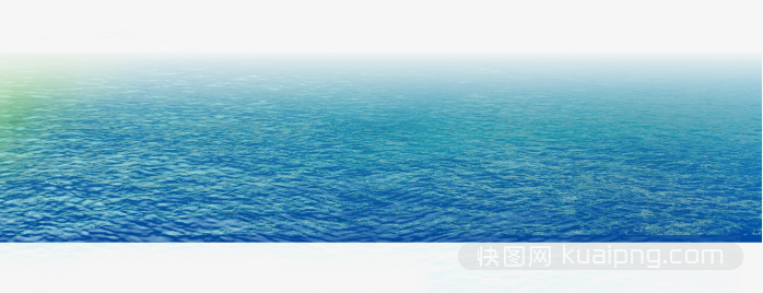 蓝色大海海面