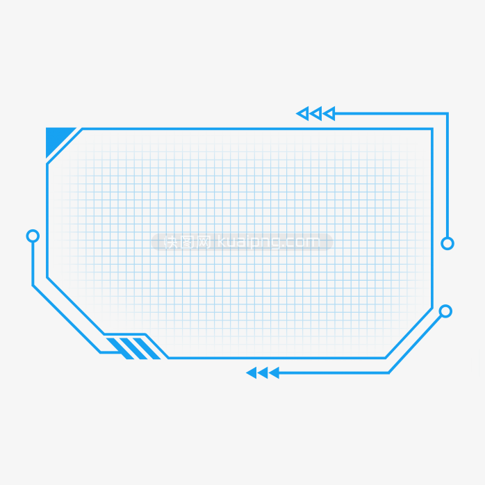 快图网独家原创科技边框