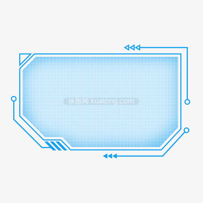 快图网独家原创科技边框