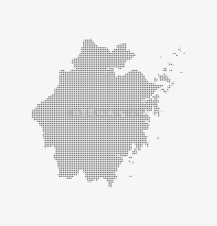 快图网原创浙江省地图