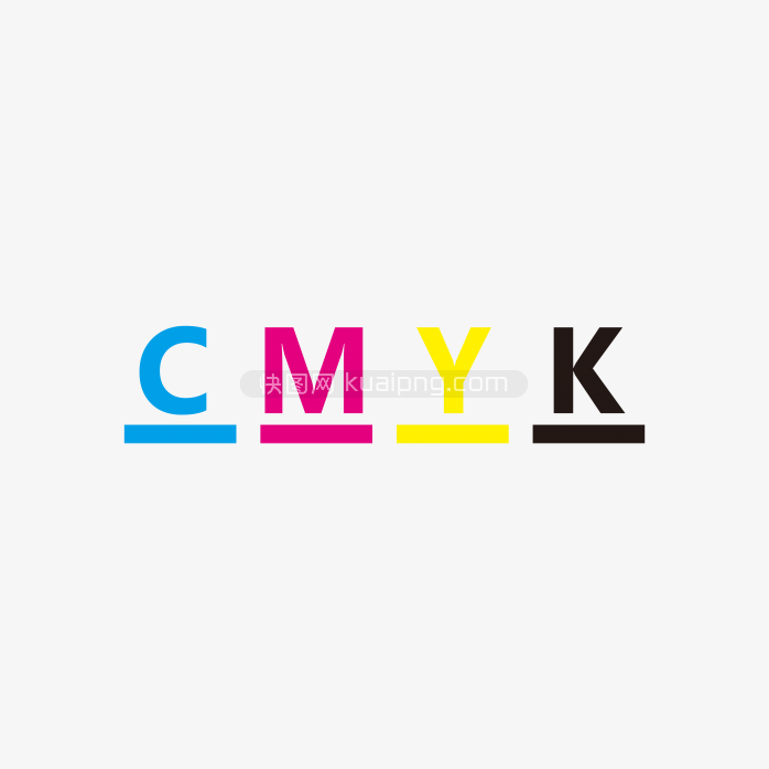 快图网独家原创cmyk标识