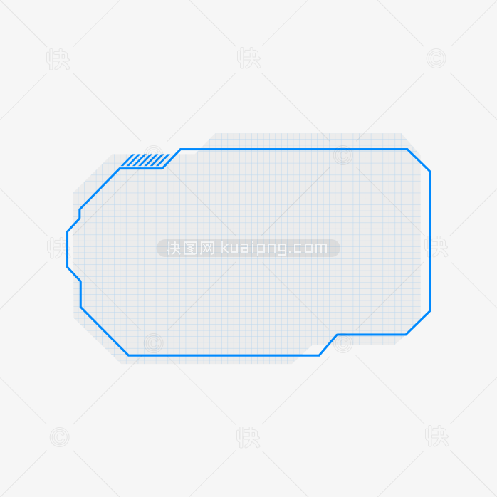 快图网独家原创科技边框素材