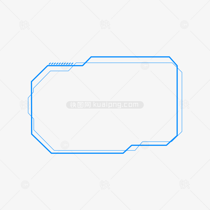 快图网独家原创科技边框