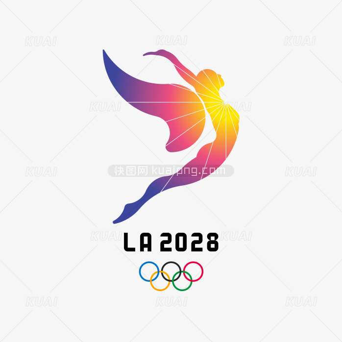 2028年洛杉矶奥运会logo